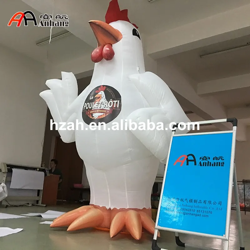 Customized Giant Inflatable Chicken for Salein Furniture Accessories