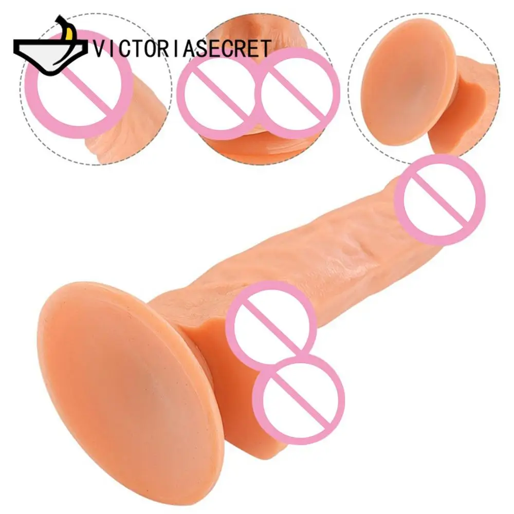 Realistic Cock Dildo Penis Anal Plug Plug Masturbation Male Dick Suction Cup Erotic goods Sex Adult Toy Dildo For Woman Sex Shop