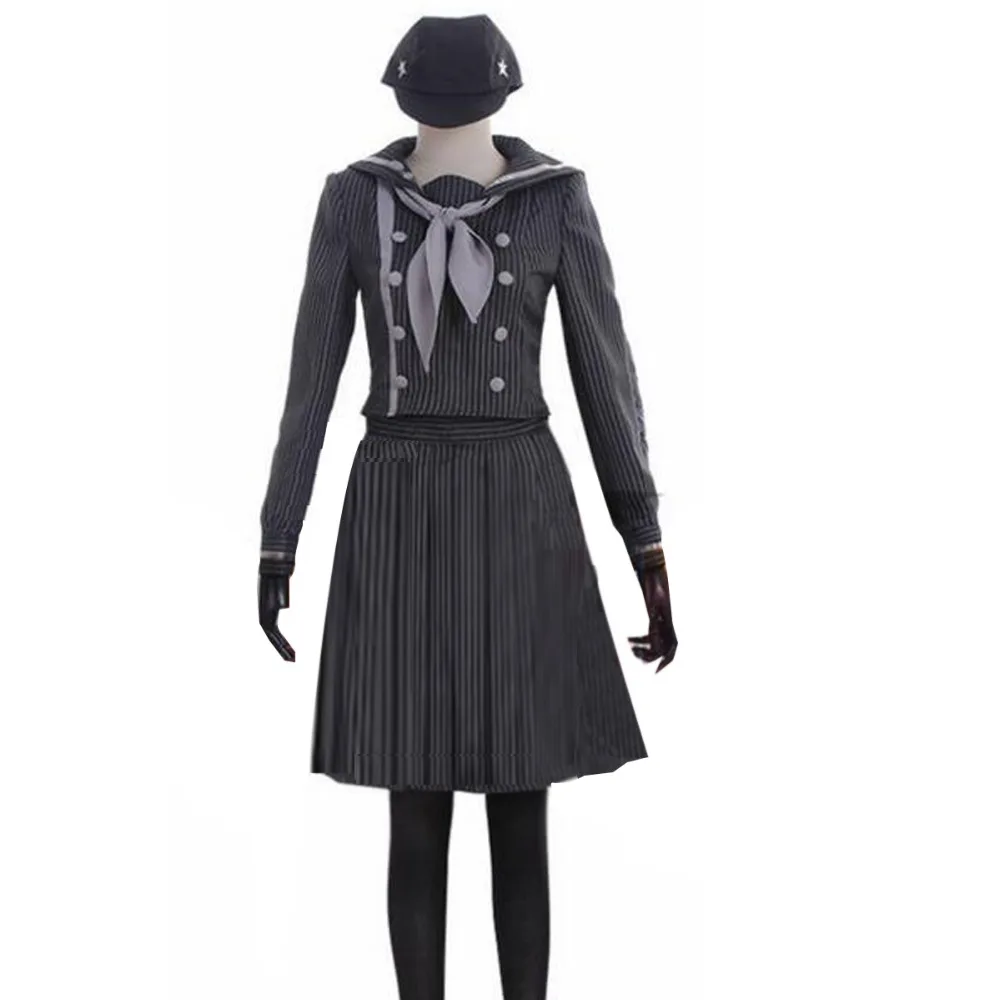 

Danganronpa V3: Killing Harmony Saihara shuichi super detective Female uniform sailor dress halloween Outift Custom
