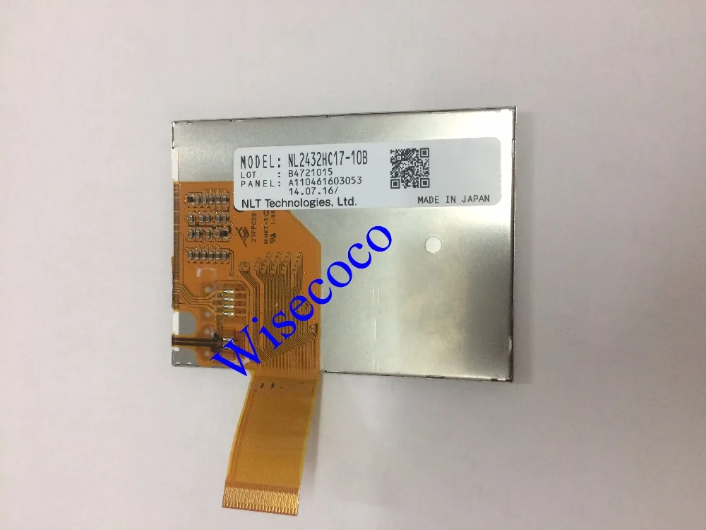 

2.7" NL2432HC17-10B lcd display screen with touch screen panel free shipping