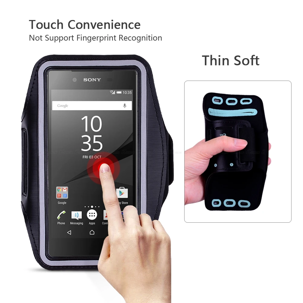 Running Sports Gym Exercise Armband Phone Case Cover For Sony Xperia XZ3