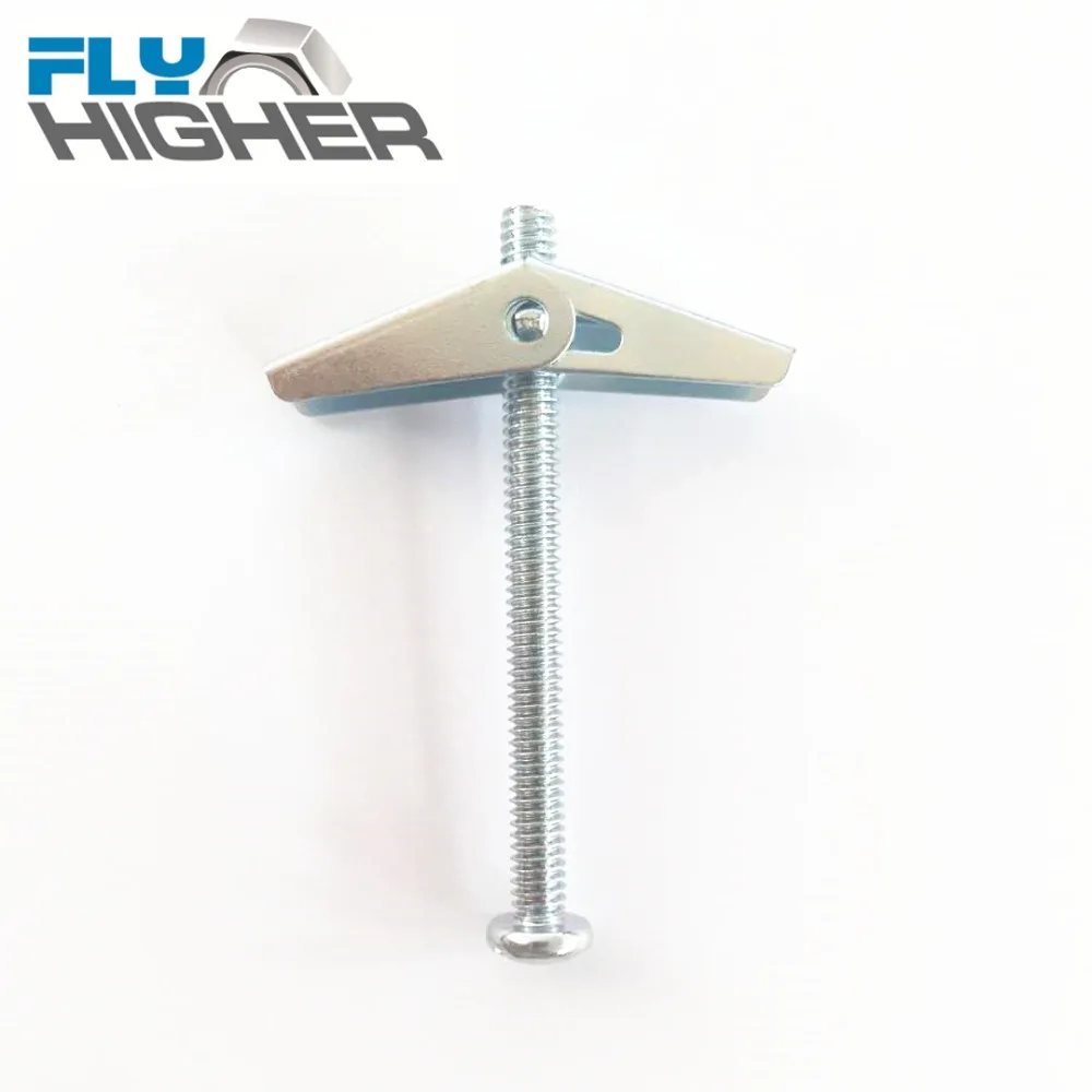 

1/4X3 25pcs/pack Air brick Spring toggle with pan head screw