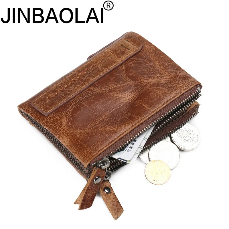 

Zipper Luxury Men Genuine Leather Wallet Male Purse Coin For Short Walet Money Bag Cuzdan Vallet Kashelek Portomonee Billetera