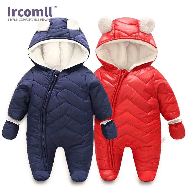 Ircomll детская одежда мультяшный Мишка Детский комбинезон для новорожденных