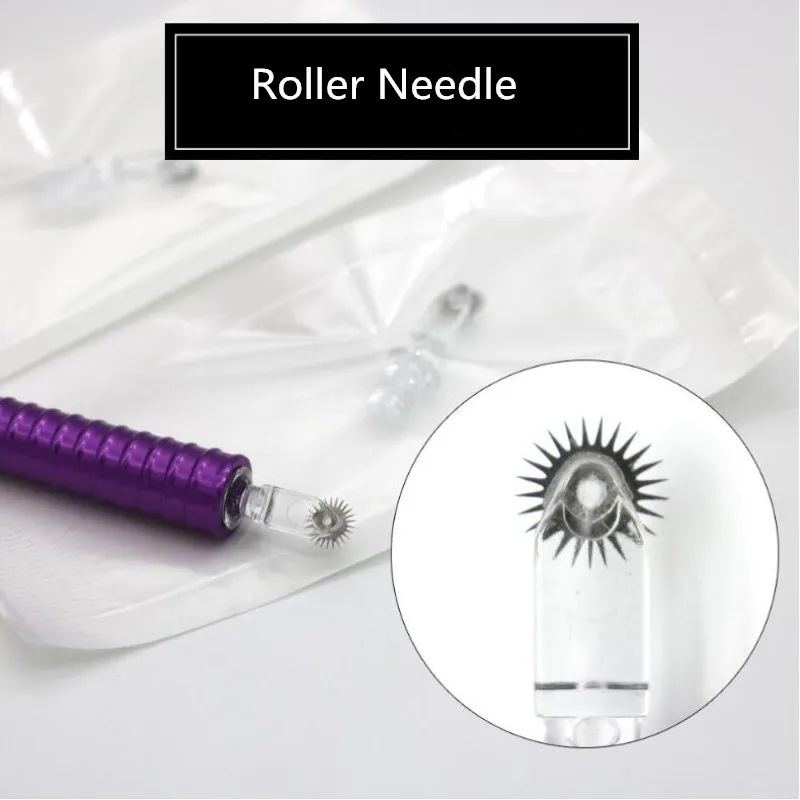 

6.5 /10mm Disposable Roller Microblading Needle Tattoo Eyebrow Fog Embroidery Pins For Permanent Makeup Micro Manual Tobori Pens