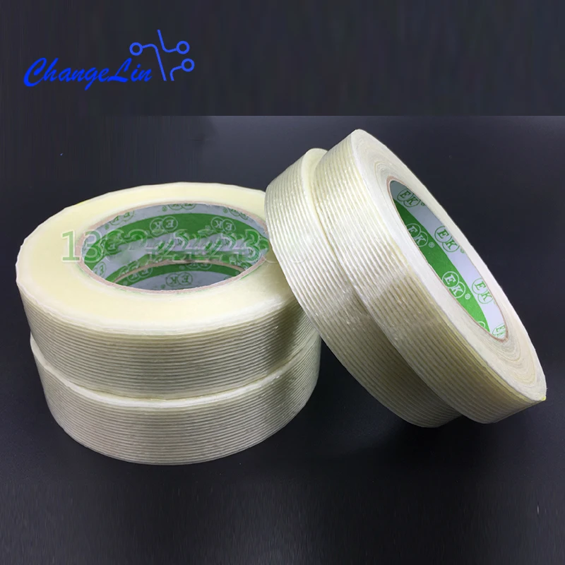 

10/15/20/28/31mm Glass Fiber Glue RC Airplane Fiber Tape Battery Explosion-proof High-strength Single-sided Adhesive Plastic