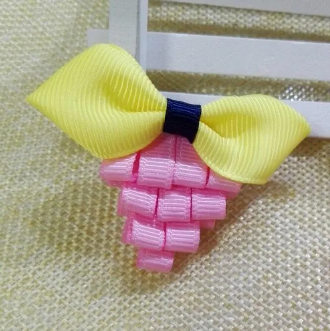 100 шт./лот кондуктором, виноград Hairbows, Лента Скульптура