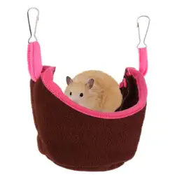 Милый питомец хомяк висит дома гамак слитка Дизайн мелких животных хлопок клетка спать животное кровать Крыса Хомяк игрушка клетка