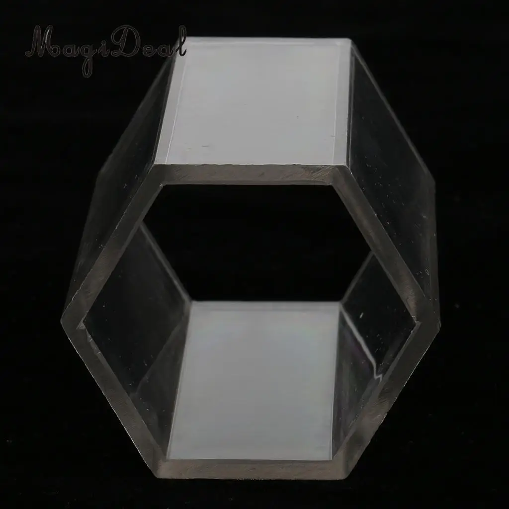 MagiDeal Hexagon Shape Candle Mould Soap Mold for DIY Candle Making Handmade Soap DIY Accessories Home Decor