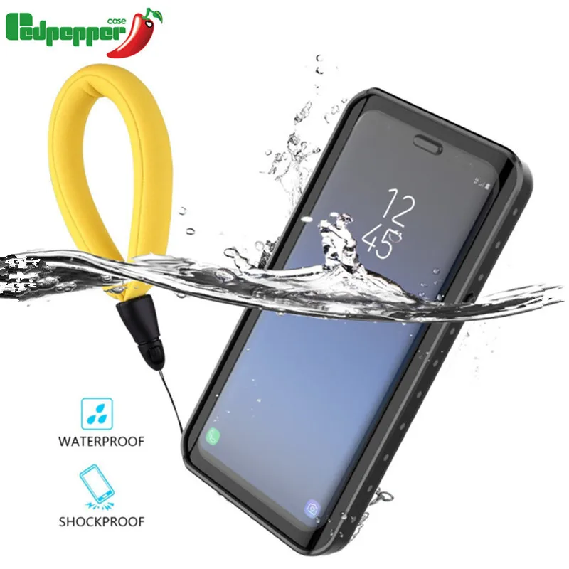 

Redpepper Waterproof bag Phone Case for Samsung S7 EDGE S8 S9 Plus Note 8 Swimming Cover for iPhone X 6 6S 7 8 Plus shell coque