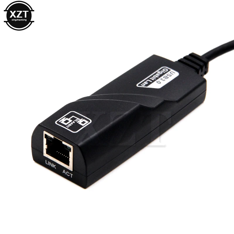 1 шт. USB 3,0 10/100/1000 Мбит/с Gigabit Ethernet соединитель RJ45 внешний C сетевая карта адаптер конвертер сетевой адаптер