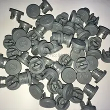 Стиль 3! 20 мм, 200 шт! серый цвет, пробка из бутилкаучука медицинская резина для флаконов, резиновое уплотнение, инъекционные флаконы пробка, резиновая крышка