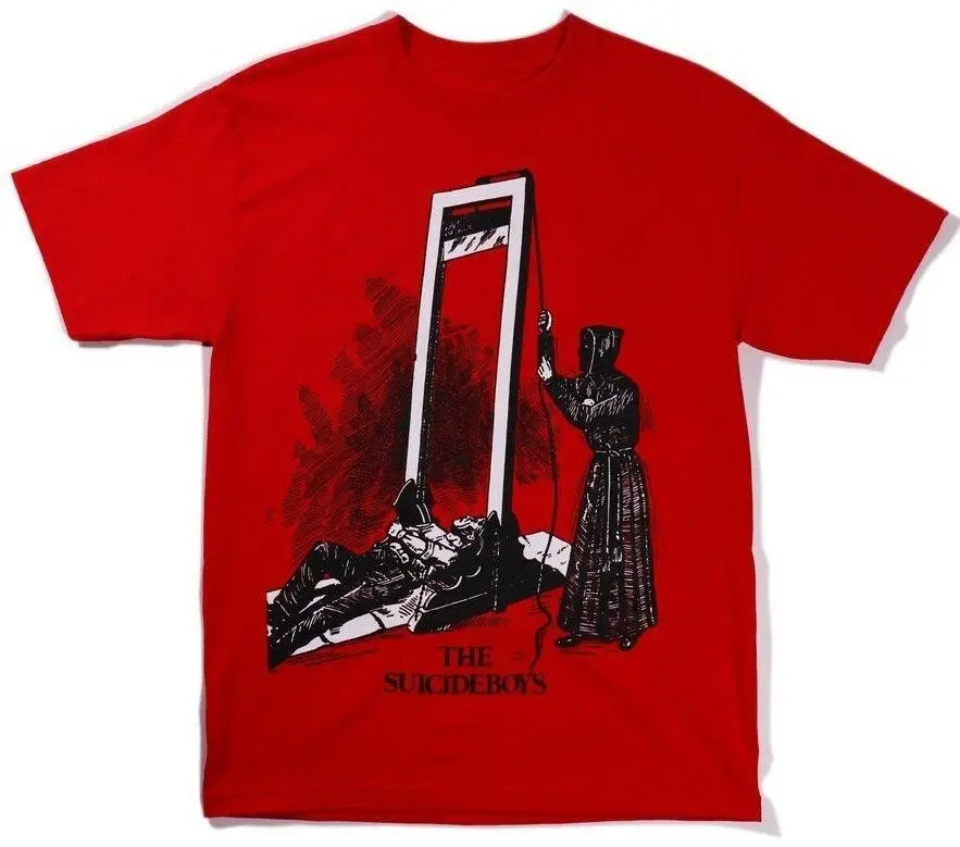 G59 Suicideboys INLFTRGMH4 футболка XXL Красный дэдсток Аутентичные мужские хлопковые футболки футболка с принтом Футболка