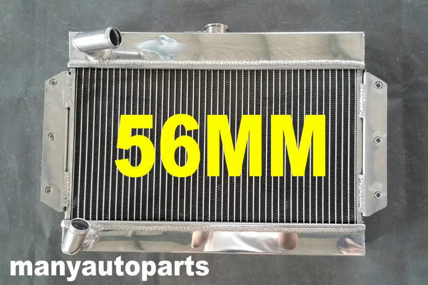 Fit MG MGB GT//ROADSTER TOP-FILL 1968-1975 Aluminum Alloy Radiator Better Cooling
