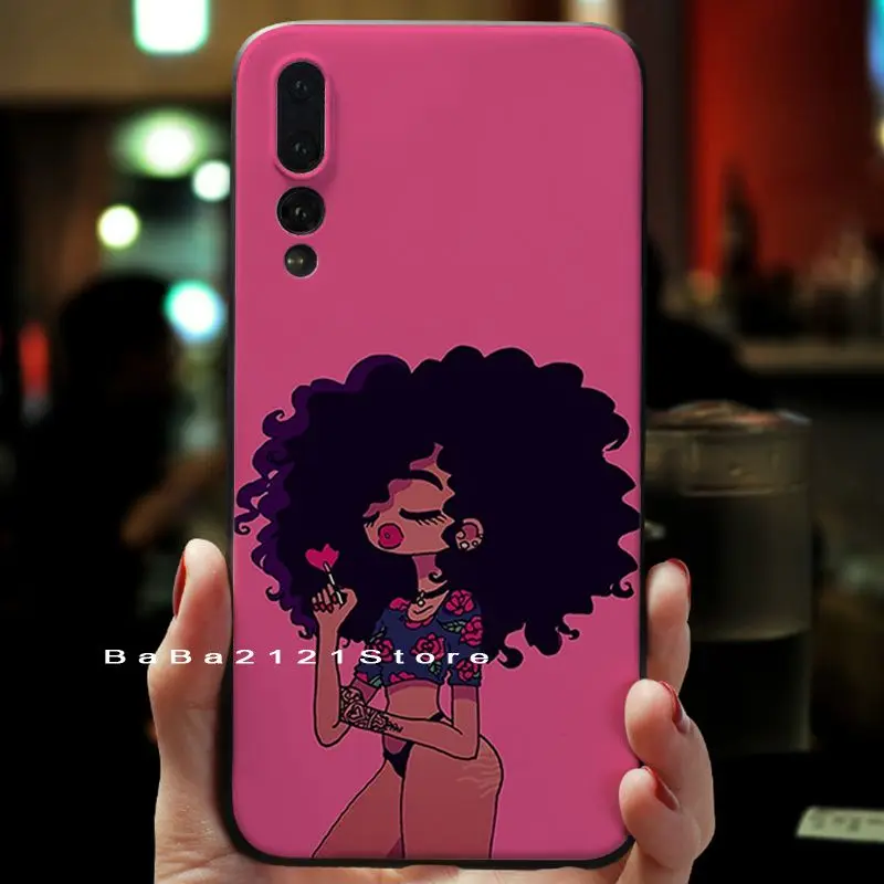 Melanin sticker Poppin Aba Queen Black Girl