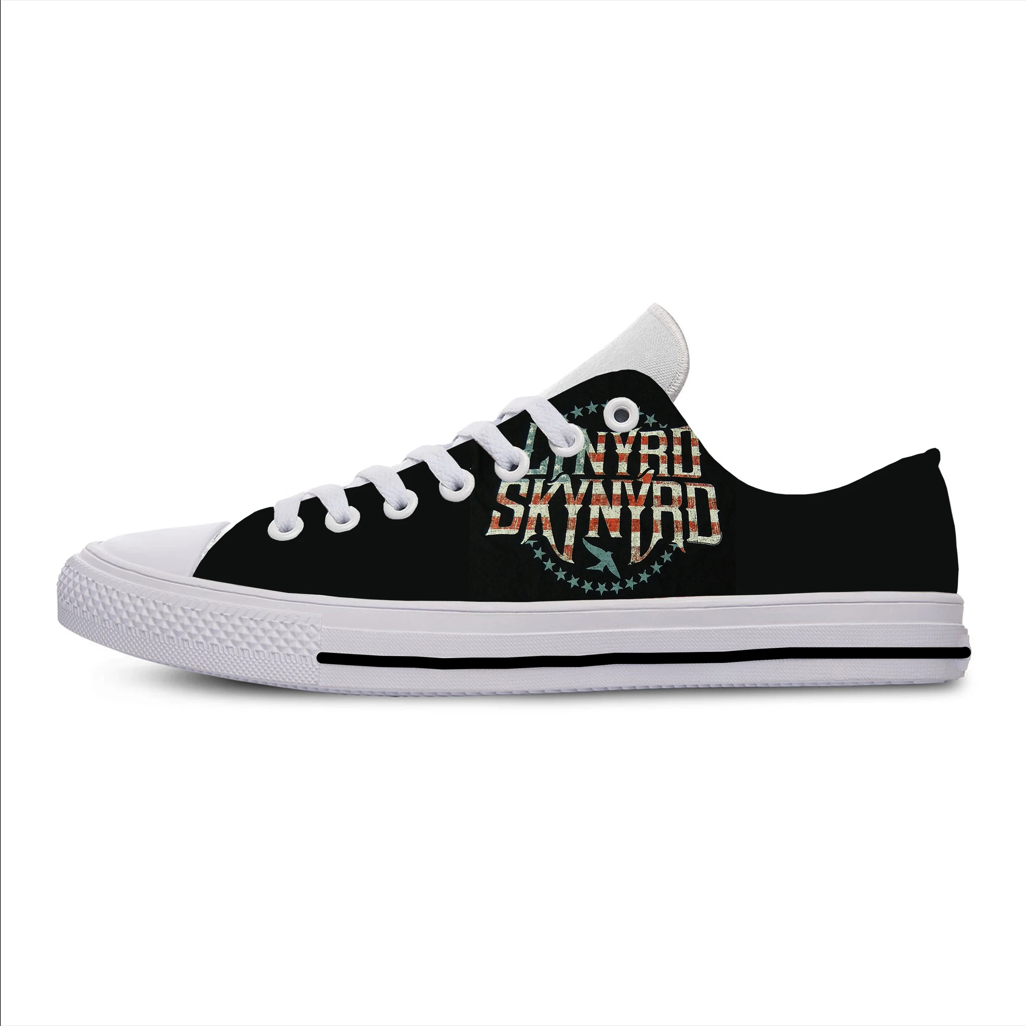 2019 Hot Sales Music Band Lynyrd Skynyrd 3D Print Lightweight Shoes Male and Female Breathable Casual Sneakers | Обувь