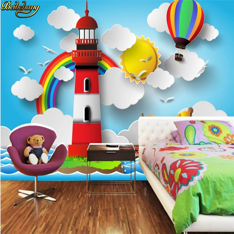 

beibehang papel de parede 3d cinema backdrop large posters Cartoon photo mural wallpaper for walls 3 d children room wall paper