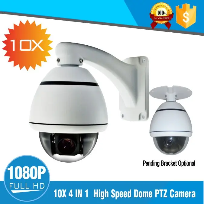 Популярный товар 3 5 дюймовая 10X зум AHD PTZ камера 1080P Full HD мини Высокоскоростная