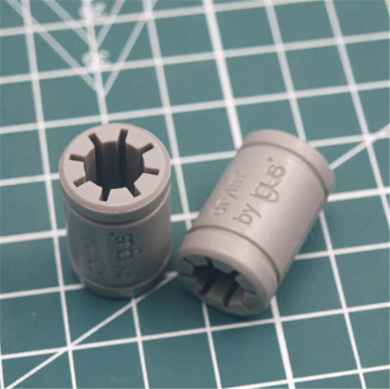 

1pcs 3D Printer Solid Polymer LM8UU Bearing 8x15x24mm 8mm shaft Drylin RJ4JP-01-08