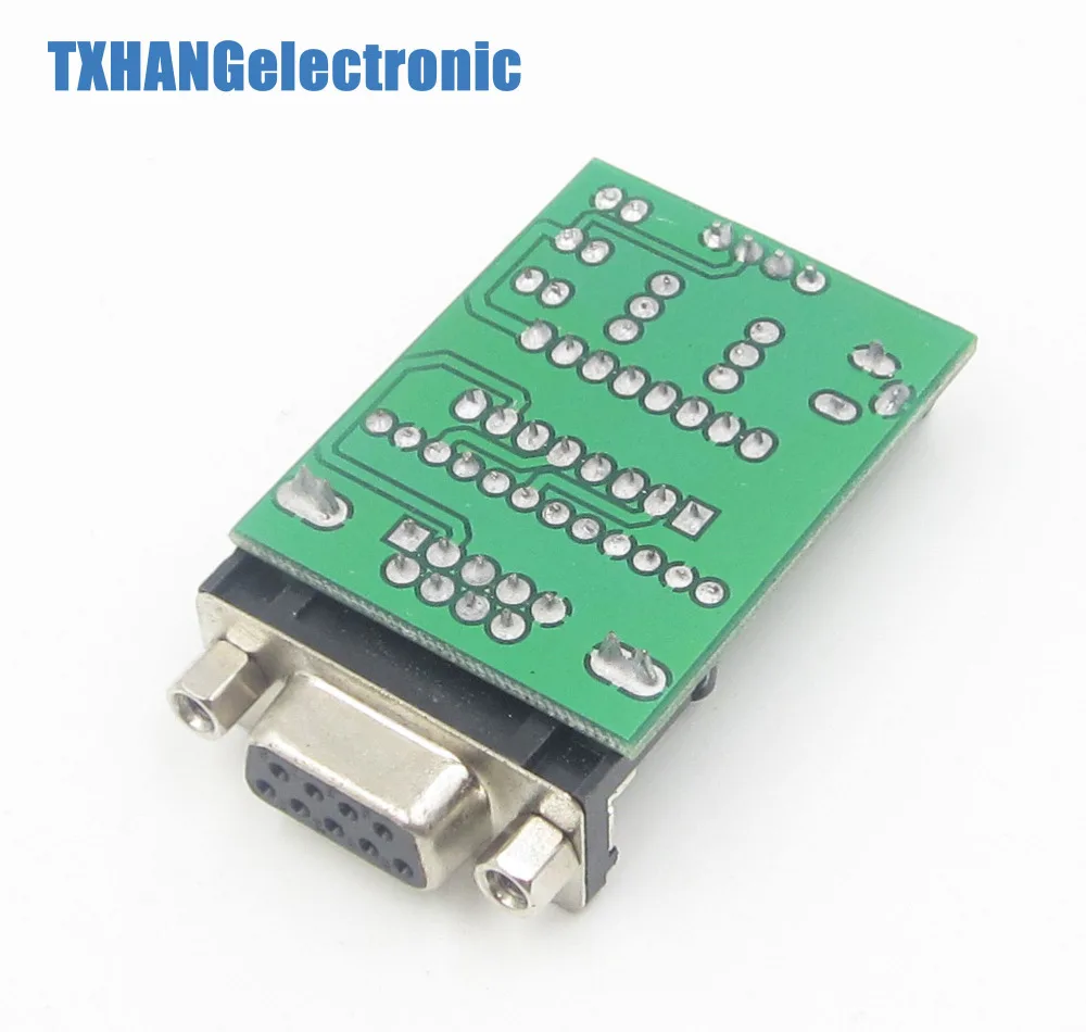 RS232 к TTL модуль конвертера COM серийный плата MAX232CPE чип передачи atmega16|rs232 ttl|board moduleboard