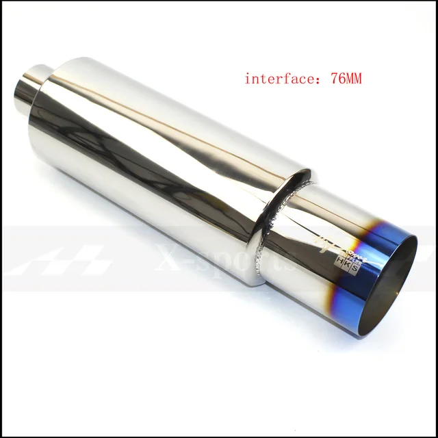 Car Motorcycle Exhaust Muffler Tail Pipe High Quality Universal