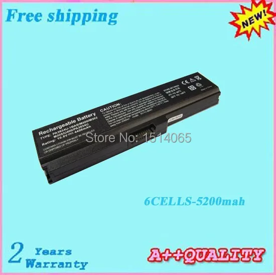 Аккумулятор для ноутбука Toshiba Satellite C650 C650D C655 C655D L310 L311 L312 L323 L515 L600 L600D L630 6 ячеек |