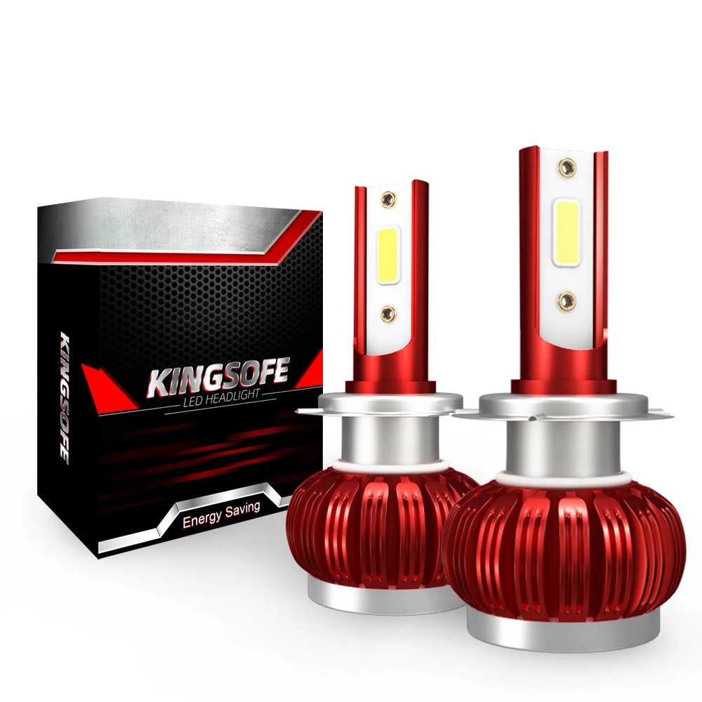 

Car Light Bulbs LED H4 H7 H1 9005 9006 H11 72W 8000LM Auto Car Headlight Bulbs 6000K 12V 24V Headlamp COB Fog Light Bulb