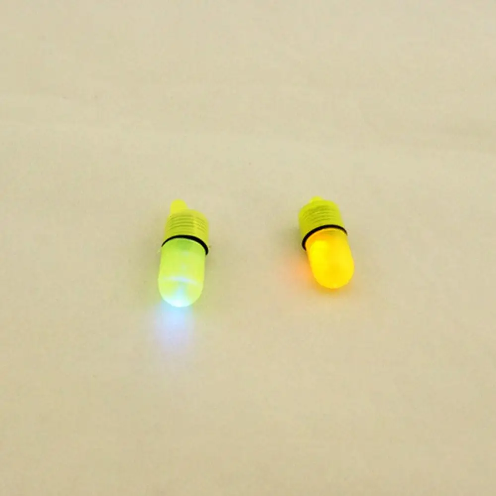 

relefree 2 pcs Plastic Yellow Fish Signal Fishing Light Fishing Lamp Signal Lamp Portable Supplies Durable