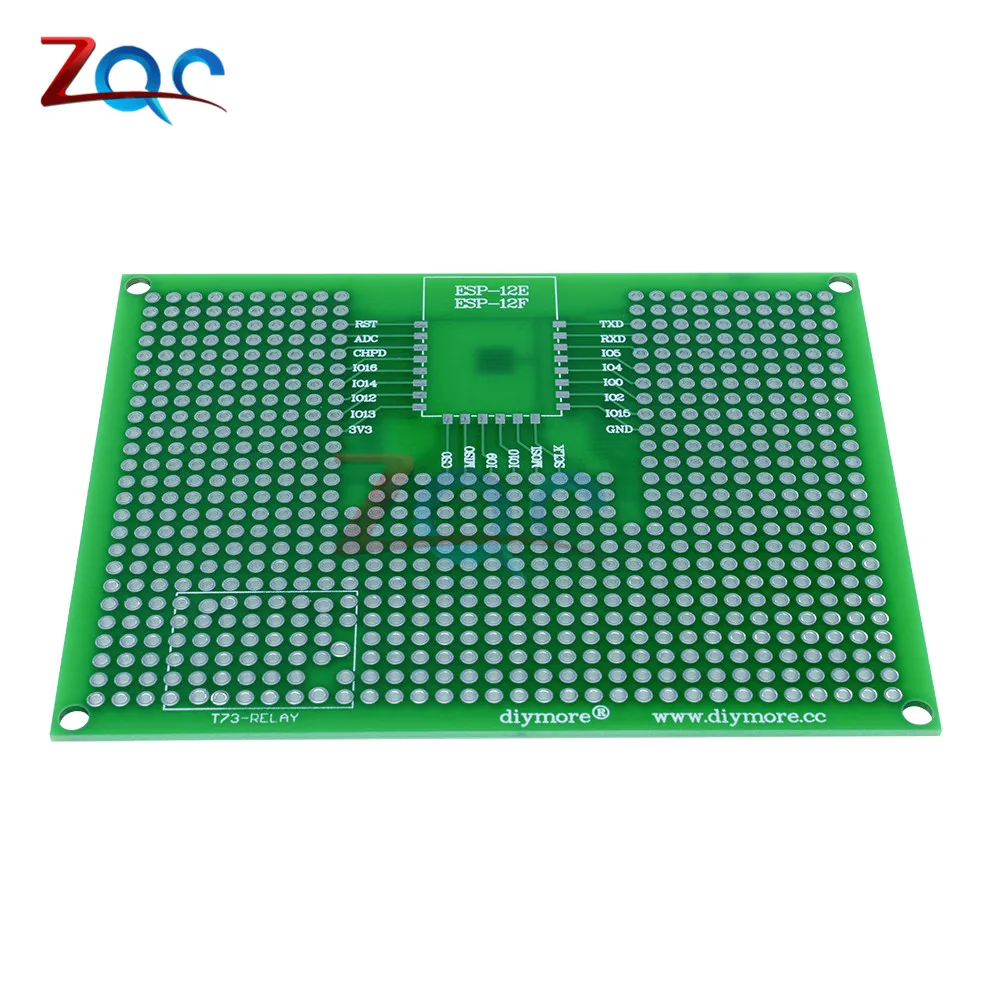 7X9 см прототип печатной платы Макет для ESP8266 ESP-12E ESP-12F ESP32 ESP-32S реле 7X9 7*9 см