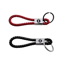 Кожаный Автомобильный Брелок с оплеткой для Opel Insignia Astra J Corsa Mokka Zafira Vectra Meriva, модный брелок для ключей, держатель, авто украшение