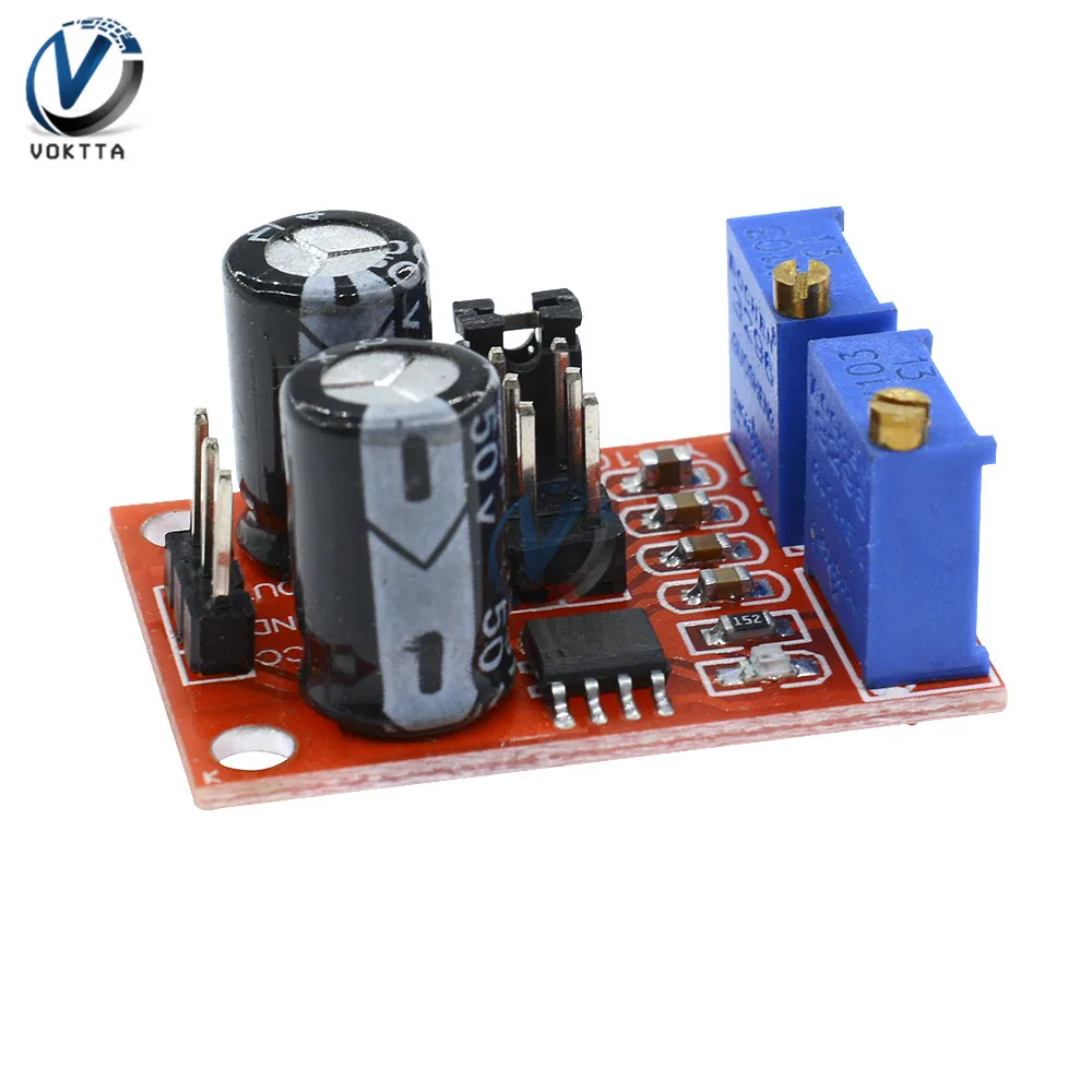 

NE555 Pulse Frequency Duty Cycle Signal Generator Module Rectangular Square Wave Generator Frequency