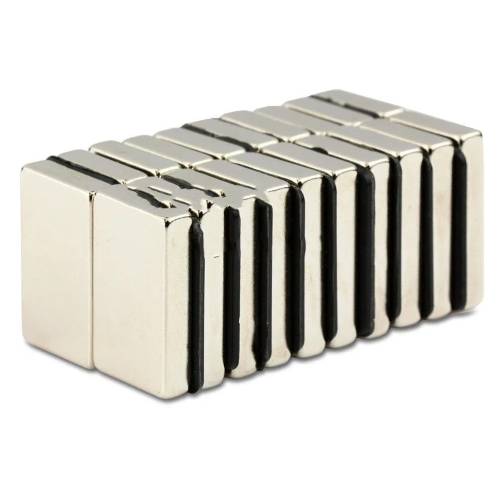 10pcs N50 Bulk Super Strong Strip Block Rare Earth Neodymium 25