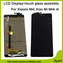 High quality 5.0inch HD1920x1080 LCD Display +Touch Screen Digitizer glass assembly Replacement part For Xiaomi 4i Mi4i M4i