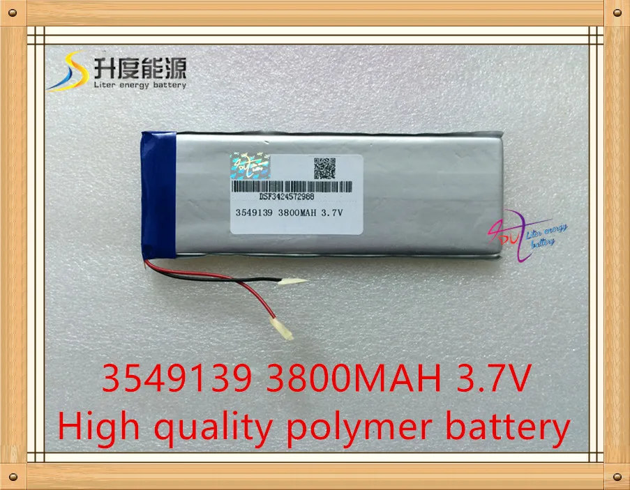 Литиевая батарея 1 шт полимерный аккумулятор 3549139 3,7 V 3800MA 3550140 7-дюймовый 12-дюймовый планшетный ПК Батарея