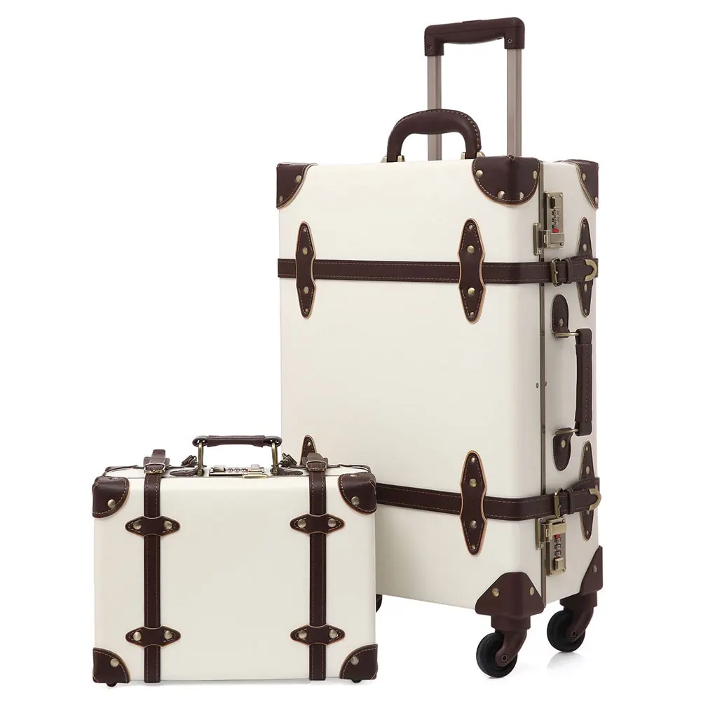 vintage carry on suitcase