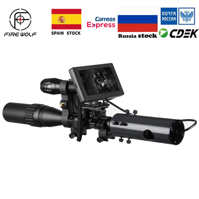Caza vida silvestre trampa infrarrojo LED IR visión nocturna alcance cámaras al aire libre cámaras impermeables A 850nm IR antorcha - 1