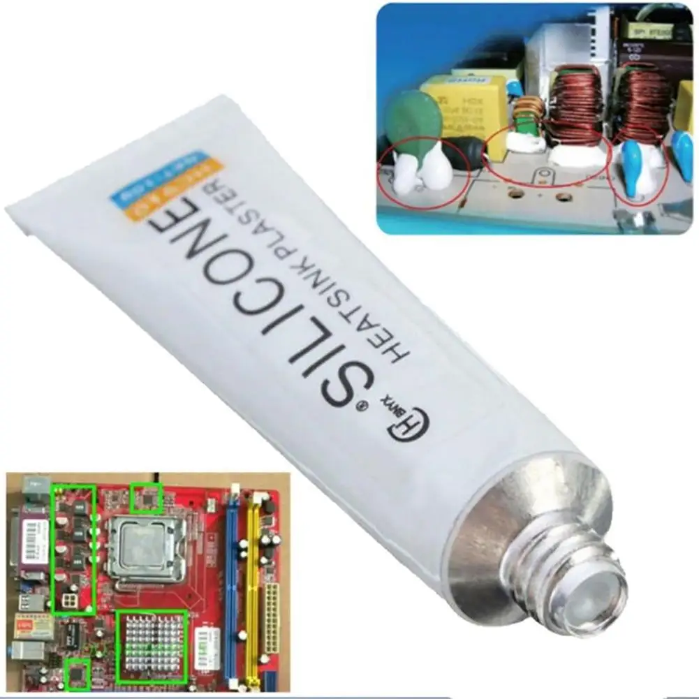 

2018 New 10g Silicone Thermal Conductive Adhesive Glue Tube Heatsink Plaster for PC CPU