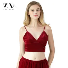 Велюровая майка Топы женские сексуальные короткие Ночная рубашка s Для женщин Летняя кофта Спагетти ремень ночная рубашка бархат вино черный