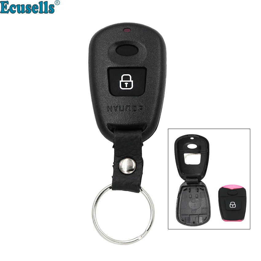 

2 Button Remote control Key Shell 4 buttons For Hyundai old Elantra Santa Fe 2003-2008