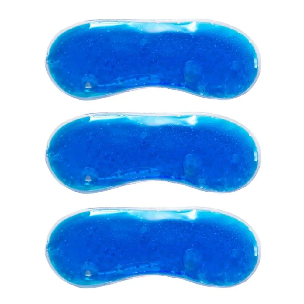 

3 Pieces Ice Pack Goggle Gel Eye Relax Mask Shade Cover Blindfold Eye Protection Relieve Fatigue Sleeping Eliminate Dark Circles