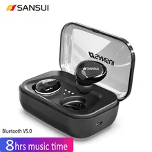 New Mini BLuetooth Earphone Wireless font b Earbuds b font Stereo In Ear Bluetooth 5 0