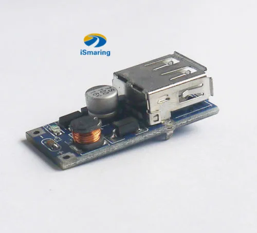 Официальный iSmaring 0 9 V 5V to DC USB преобразователь напряжения Повышающий Модуль