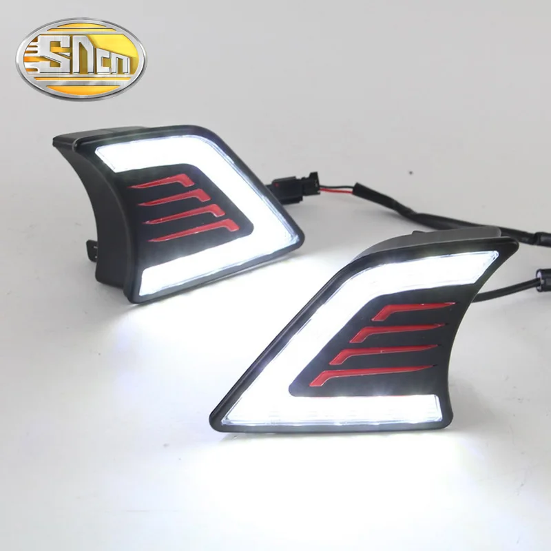 SNCN LED Daytime Running Light For Toyota Hilux Vigo 2012 2013 2014,Car