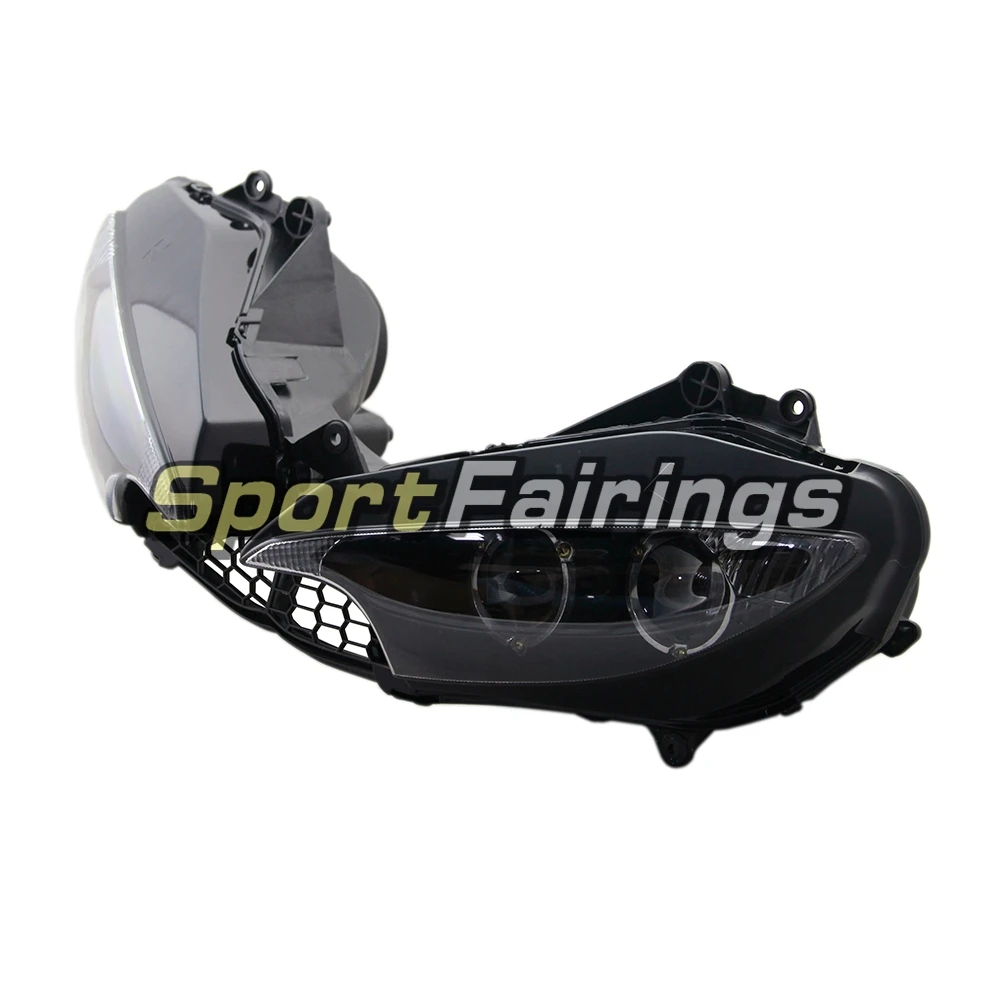 Фара в сборе подходит для Yamaha R6 YZF600 03 04 05 2003 2004 2005 Спортбайк Мотоцикл фары прозрачные линзы