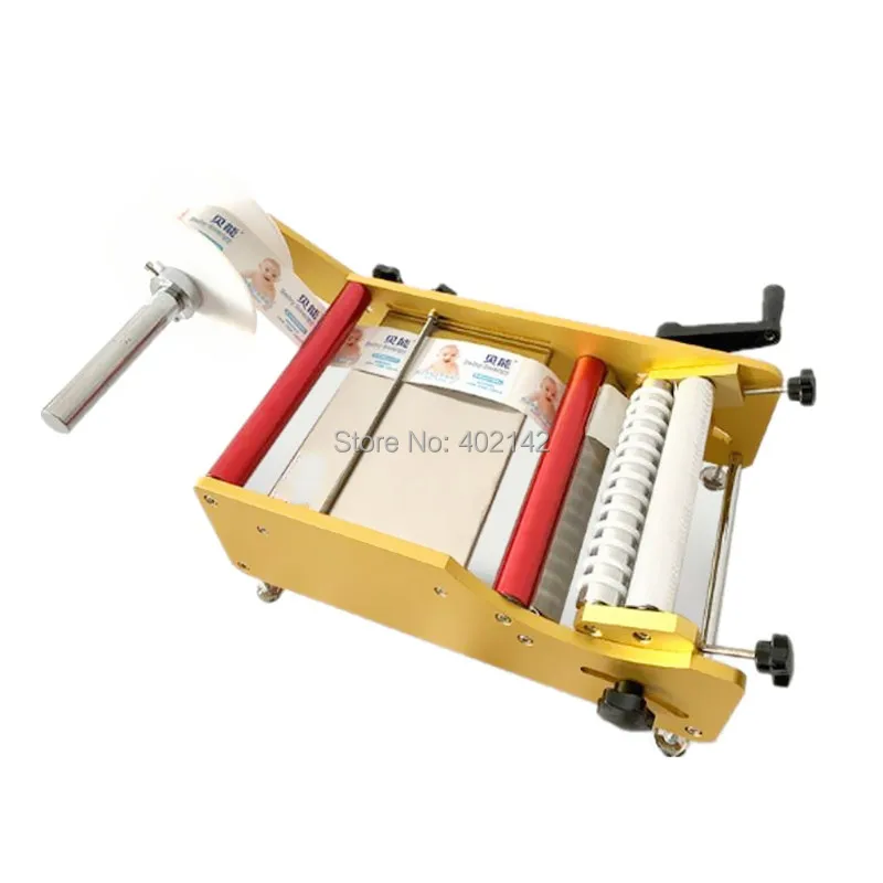 

Free shipping SM-25 factory direct price manual round bottle sticker labeling machine