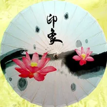 Диаметр 84 см импрессионист Лотос промасленный бумажный зонтик китайский традиционный ручной водонепроницаемый зонтик ремесло танец реквизит зонтик