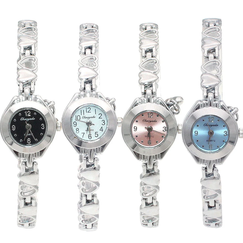 Retro Quartz Horloge Klassiek Romeinse Dames Armband Horloges Vrouwen Hoge Kwaliteit Zilver Polshorloge Vintage Vrouwelijke Klok