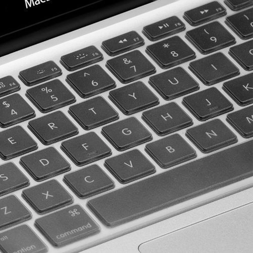 Силиконовый чехол для клавиатуры Air Pro retina 13 15 17 протектор для Mac book Keyboard