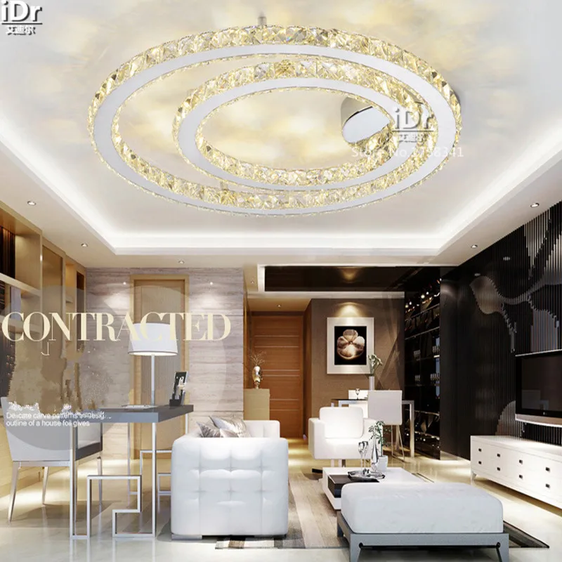 Cristal led lumière achetez des lots à petit prix cristal ... Plafond Spotjes Créatif