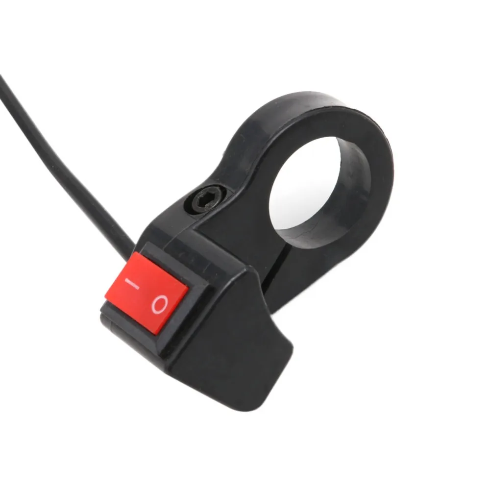 1PC 7/8'' Motorcycle Bike Scooter Handlebar ON-OFF Headlight Fog Spot Light Switch Balaclava